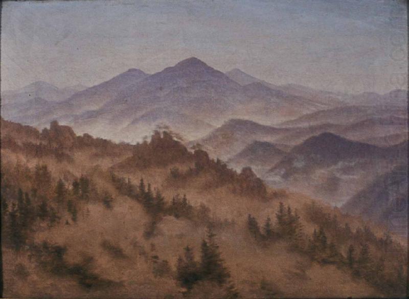 Caspar David Friedrich Riesengebirgslandschaf china oil painting image